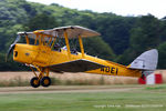 G-AOEI @ EGTH - A Gathering of Moths fly-in at Old Warden - by Chris Hall