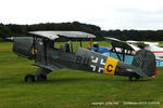 G-BUCC @ EGTH - A Gathering of Moths fly-in at Old Warden - by Chris Hall