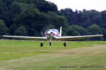 G-BLPI @ EGTH - A Gathering of Moths fly-in at Old Warden - by Chris Hall