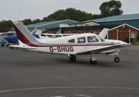 G-SHUG @ EGTB - Piper Turbo Cherokee III at Wycombe Air Park. Ex N1026Q - by moxy