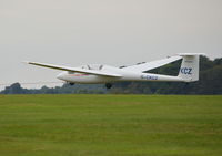 G-CKCZ @ EGTB - Schleicher ASK-21 at Wycombe Air Park. Ex BGA4997 - by moxy
