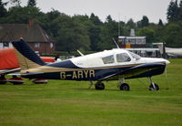 G-ARYR @ EGLD - Piper PA28-180 Cherokee at Denham. - by moxy