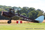 G-EMSY @ EGTH - A Gathering of Moths fly-in at Old Warden - by Chris Hall