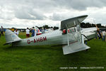G-AHBM @ EGTH - A Gathering of Moths fly-in at Old Warden - by Chris Hall