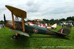 G-AZGZ @ EGTH - A Gathering of Moths fly-in at Old Warden - by Chris Hall