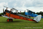 G-AANL @ EGTH - A Gathering of Moths fly-in at Old Warden - by Chris Hall