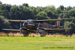 G-AGJG @ EGTH - A Gathering of Moths fly-in at Old Warden - by Chris Hall