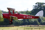 G-ADIA @ EGTH - A Gathering of Moths fly-in at Old Warden - by Chris Hall