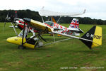 G-MVDF @ EGTH - A Gathering of Moths fly-in at Old Warden - by Chris Hall