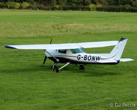 G-BONW @ EGCB - At the City Airport Manchester,  Barton EGCB - by Clive Pattle