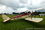 G-AOJK @ EGTH - A Gathering of Moths fly-in at Old Warden - by Chris Hall