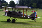 G-INNY @ EGTH - A Gathering of Moths fly-in at Old Warden - by Chris Hall