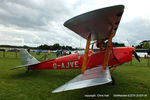 G-AJVE @ EGTH - A Gathering of Moths fly-in at Old Warden - by Chris Hall