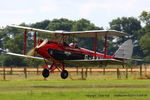 G-AAHY @ EGTH - A Gathering of Moths fly-in at Old Warden - by Chris Hall