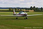 G-BLPI @ EGTH - A Gathering of Moths fly-in at Old Warden - by Chris Hall