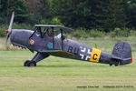 G-BUCC @ EGTH - A Gathering of Moths fly-in at Old Warden - by Chris Hall