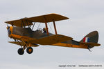 G-AOGR @ EGTH - A Gathering of Moths fly-in at Old Warden - by Chris Hall