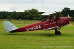 G-ACDA @ EGTH - A Gathering of Moths fly-in at Old Warden - by Chris Hall