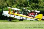 G-ALIW @ EGTH - A Gathering of Moths fly-in at Old Warden - by Chris Hall