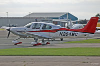 N264MC @ EGNH - Parked up at Blackpool EGNH - by Clive Pattle