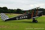 G-AHAN @ EGTH - A Gathering of Moths fly-in at Old Warden - by Chris Hall