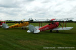 G-ANEM @ EGTH - A Gathering of Moths fly-in at Old Warden - by Chris Hall