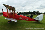 G-AJVE @ EGTH - A Gathering of Moths fly-in at Old Warden - by Chris Hall