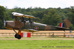 G-AXXV @ EGTH - A Gathering of Moths fly-in at Old Warden - by Chris Hall