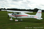 G-GPWE @ EGTH - A Gathering of Moths fly-in at Old Warden - by Chris Hall