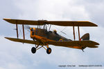 G-AOGR @ EGTH - A Gathering of Moths fly-in at Old Warden - by Chris Hall