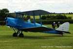 G-AODT @ EGTH - A Gathering of Moths fly-in at Old Warden - by Chris Hall