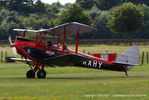 G-AAHY @ EGTH - A Gathering of Moths fly-in at Old Warden - by Chris Hall