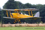 G-AOEI @ EGTH - A Gathering of Moths fly-in at Old Warden - by Chris Hall