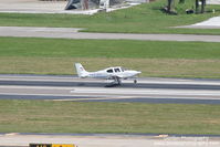 N480DA @ KTPA - Cirrus SR-20 (N480DA) arrives at Tampa International Airport - by Donten Photography