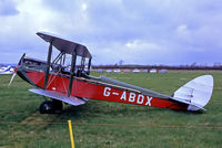 G-ABDX - De Havilland DH-60G Gipsy Moth [1294] (Place & date unknown) @ 1984. From a slide. - by Ray Barber