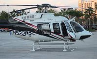 N522PB - Bell 407 at Heliexpo Orlando - by Florida Metal