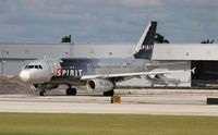 N529NK @ FLL - Spirit