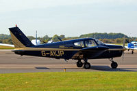 G-AYJP @ EGTK - Piper PA-28-140 Cherokee C [28-26403] Oxford-Kidlington~G 01/10/2011 - by Ray Barber