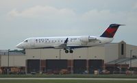 N675BR @ DTW - Delta Connection - by Florida Metal