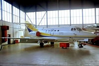 D-CFCF @ EDDK - Hawker-Siddeley 125/F403B [25248] (Condor/Conti-Flug) Cologne-Koln Bonn~D 20/05/1982. From a slide. - by Ray Barber