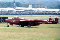G-DHTT @ EGLF - Taxying for take off at the 1998 Farnborough International Air Show. - by kenvidkid