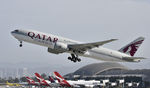 A7-BFE @ KLAX - Departing LAX - by Todd Royer