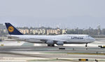 D-ABYM @ KLAX - Taxiing to gate at LAX - by Todd Royer