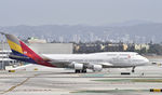 HL7428 @ KLAX - Taxiing to gate at LAX - by Todd Royer