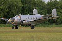 F-AZKT @ LFFQ - Dassault MD-311 Flamant, Landing, La Ferté-Alais airfield (LFFQ) Airshow 2015 - by Yves-Q