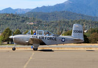 N4WL @ O85 - T-34A at Benton Airpark during the 1st Annual Northern California Military History Show on Oct 8th, 2016. - by tom vance