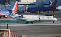 N755SK @ LAX - United Express - by Florida Metal