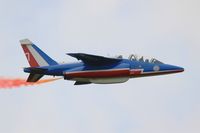 E139 @ LFFQ - Dassault-Dornier Alpha Jet E (F-UGFC), Athos 07 of Patrouille de France 2015, La Ferté-Alais airfield (LFFQ) Air show 2015 - by Yves-Q