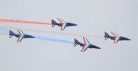 E88 @ LFFQ - Dassault-Dornier Alpha Jet E (F-TELL), Athos 03 of Patrouille de France 2015, La Ferté-Alais airfield (LFFQ) Air show 2015 - by Yves-Q