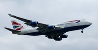 G-BYGG @ EGLL - British Airways, seen here landing at London Heathrow(EGLL) - by A. Gendorf